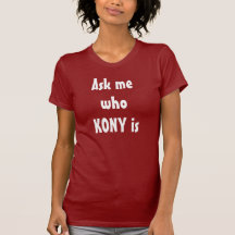 Kony 2012 tee shirts