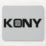 Kony 2012 Video QR Code Joseph Kony Mouse Pads