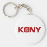 Kony 2012 Video Red QR Code Joseph Kony Keychains