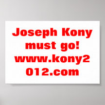 kony must go poster