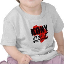 Kony Stop At Nothing Tee Shirt