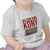 Kony T-Shirt - Kony 2012 Tee "Welcome Home"