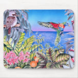 Kookaburra and Rainbow Lorikeets Mousepads
