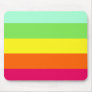 Kool Aid Cool Down Colour Stripes Mouse Pad
