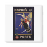 Kopke's Ports Vintage Ad Refrigerator Magnets