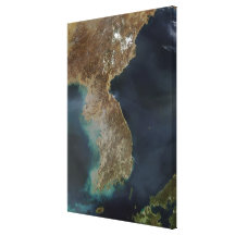 Korea Stretched Canvas Print