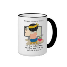 Korean Drama Queen™ Branded Mug - Low Maintenance"