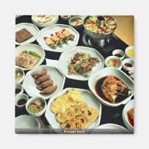 Korean food magnets