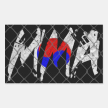 Korean MMA Sticker