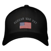 Korean Vet with American Flag
