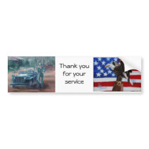 Korean War Hero Bumper Sticker