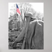 Korean War Memorial Poster posters
