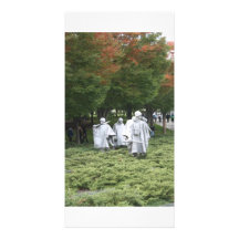 Korean War Veterans Memorial Photocard Photo Cards