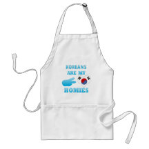 Koreans are my Homies Aprons