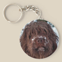 Korthals Griffon - Snowy Sarah keychains