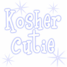 kosher cutie blue acrylic cut out