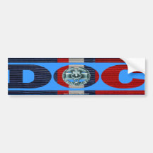 Kosovo Ribbon Doc - CMB Bumper Stickers