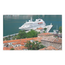 Kotor in Montenegro Rectangle Sticker