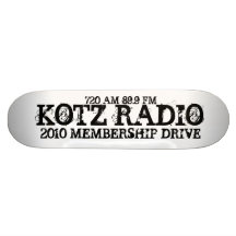 KOTZ RADIO, 2010 MEMBERSHIP DRIVE, 720 AM 89.9 FM SKATE DECK