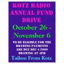 KOTZ RADIO ANNUAL FUND DRIVE, 2009 , October 26...