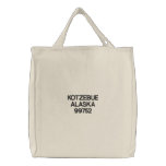 KOTZEBUEALASKA99752 CANVAS BAG