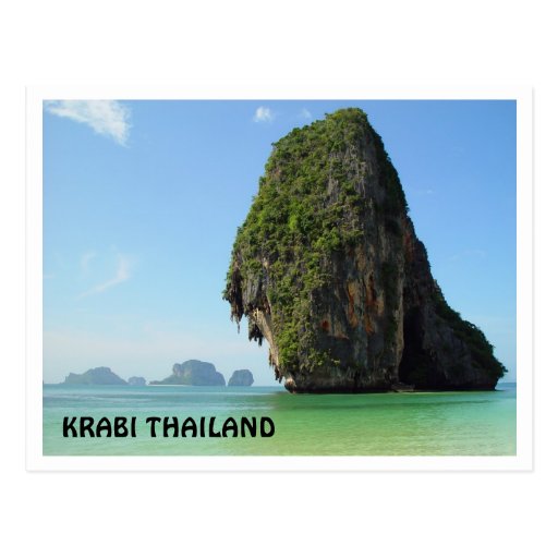 Krabi Thailand Postcard