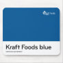 Kraft Foods blue flavor swatch Mouse Pads