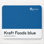 Kraft Foods blue flavour swatch
