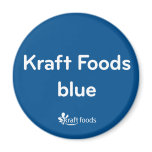 Kraft Foods blue Magnet