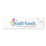 Kraft Foods bumper stickers