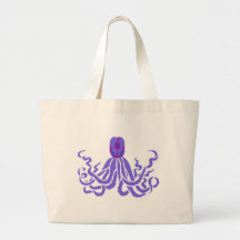 Krake kraken octopus einkaufstasche