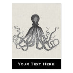 Kraken - Black Giant Octopus / Cthulu Post Cards