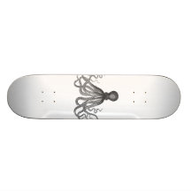 Kraken - Black Giant Octopus / Cthulu Skate Decks