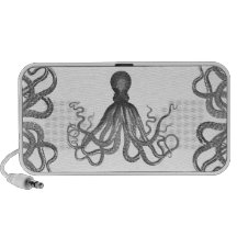 Kraken - Black Giant Octopus / Cthulu Travelling Speakers