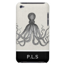 Kraken - poulpe géant noir/Cthulu Coque iPod Touch