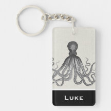Kraken - poulpe géant noir/Cthulu Porte-clef