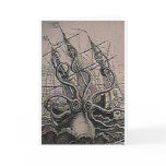 KRAKEN Vintage Print Greeting Cards