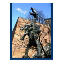 Krakow Dragon Postcard