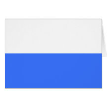 Krakow, Poland flag Card