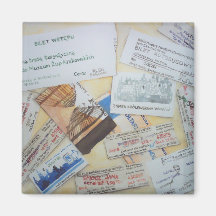 Krakow tickets magnet