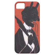Krampus In Tuxedo iPhone 5 Case