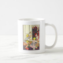 Krampus Kidnapping Bad Children Mug