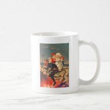 Krampus Kidnapping Children Mug