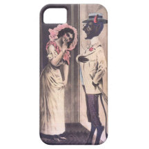 Krampus Picking Up Date iPhone 5 Case