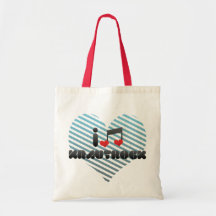 Krautrock fan canvas bags