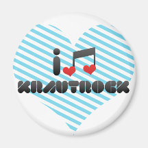 Krautrock fan fridge magnet