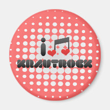 Krautrock fan refrigerator magnet