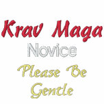 Krav Maga, Novice, Please Be Gentle embroidered shirts