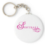 Kresday Flare Softball Key Chain