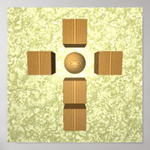 Kreuz cross posterdrucke